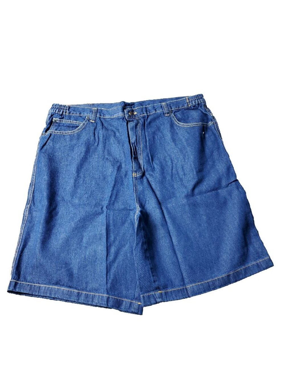 Liberty Blues Jean Shorts Mens 44 Big Tall Blue Jorts y2k Utility LL Denim